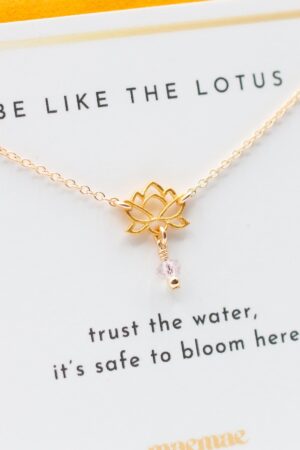 Be Like the Lotus Ametrine Necklace