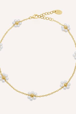 Pearlflower anklet
